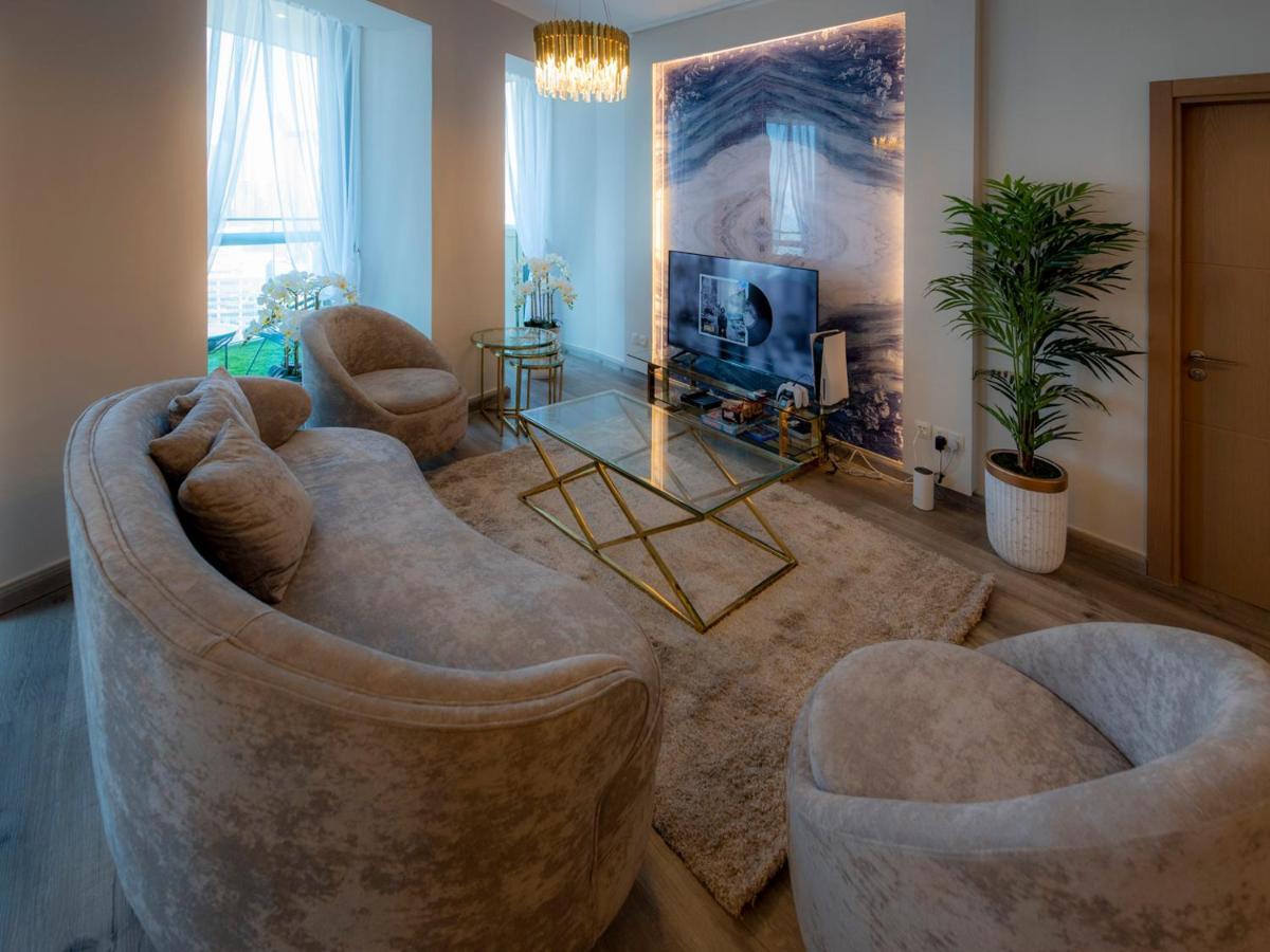 Appartamento First Class 3Br With Full Dubai Skyline & Sea View Esterno foto