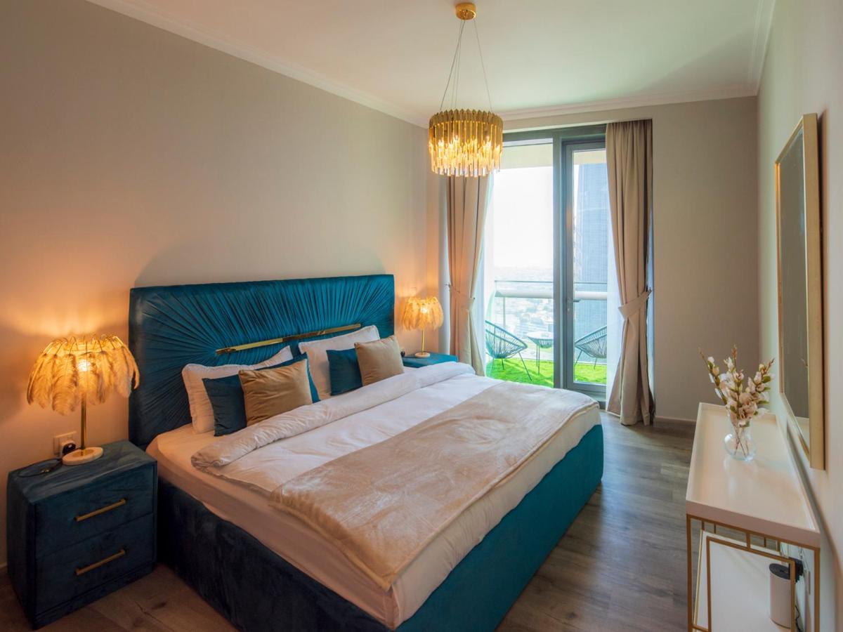 Appartamento First Class 3Br With Full Dubai Skyline & Sea View Esterno foto