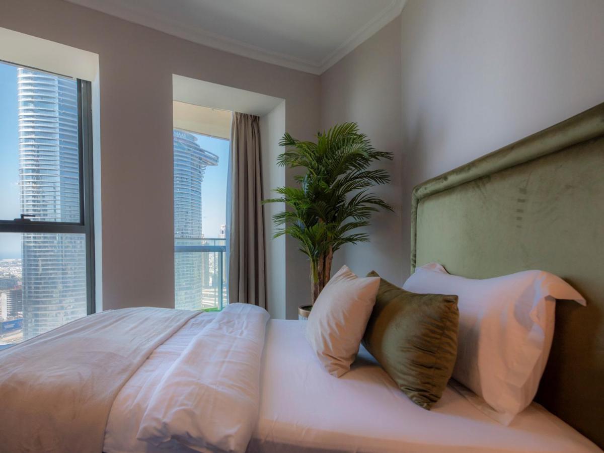 Appartamento First Class 3Br With Full Dubai Skyline & Sea View Esterno foto